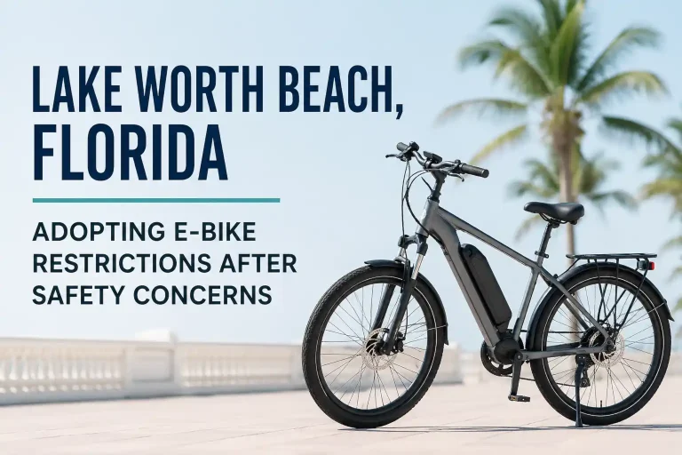 lake worth florida adopting new ebike laws