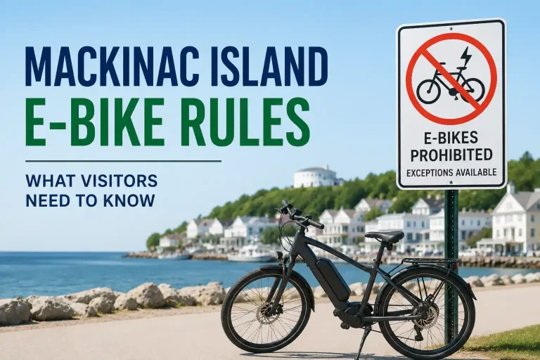 mackinac island ebike rules