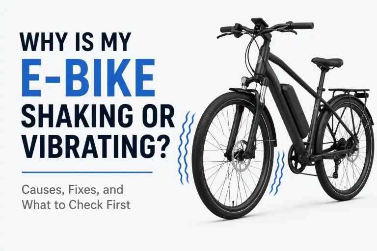 why is my ebike shaking or vibrating