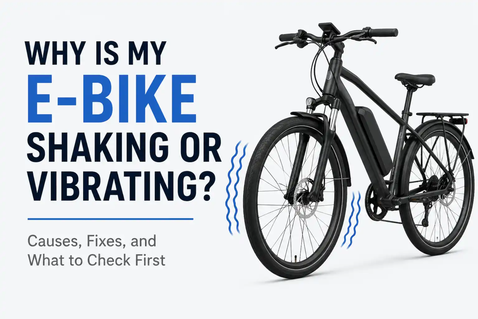 why is my ebike shaking or vibrating