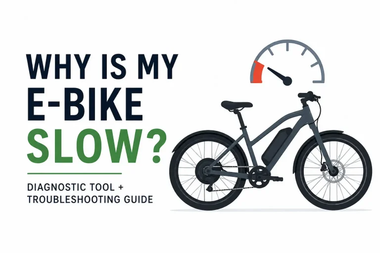 why is my ebike slow