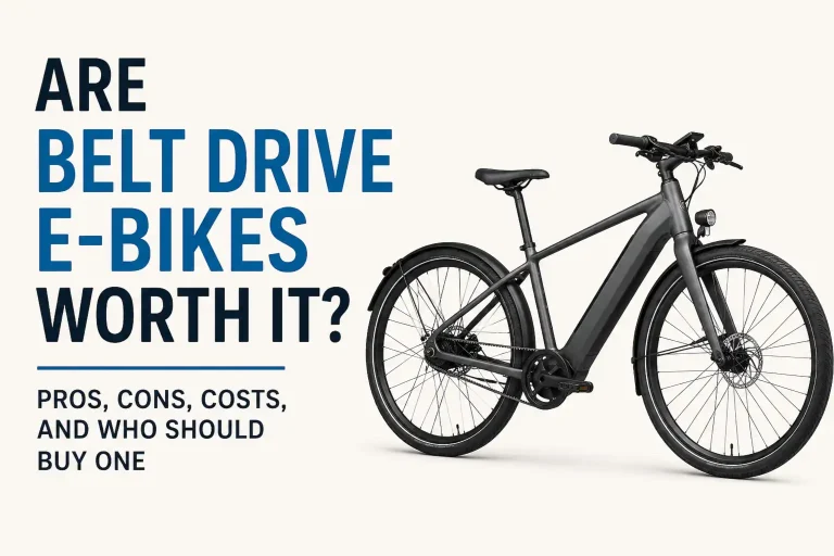 are belt drive ebikes worth it