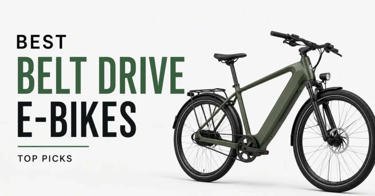 best belt drive ebikes