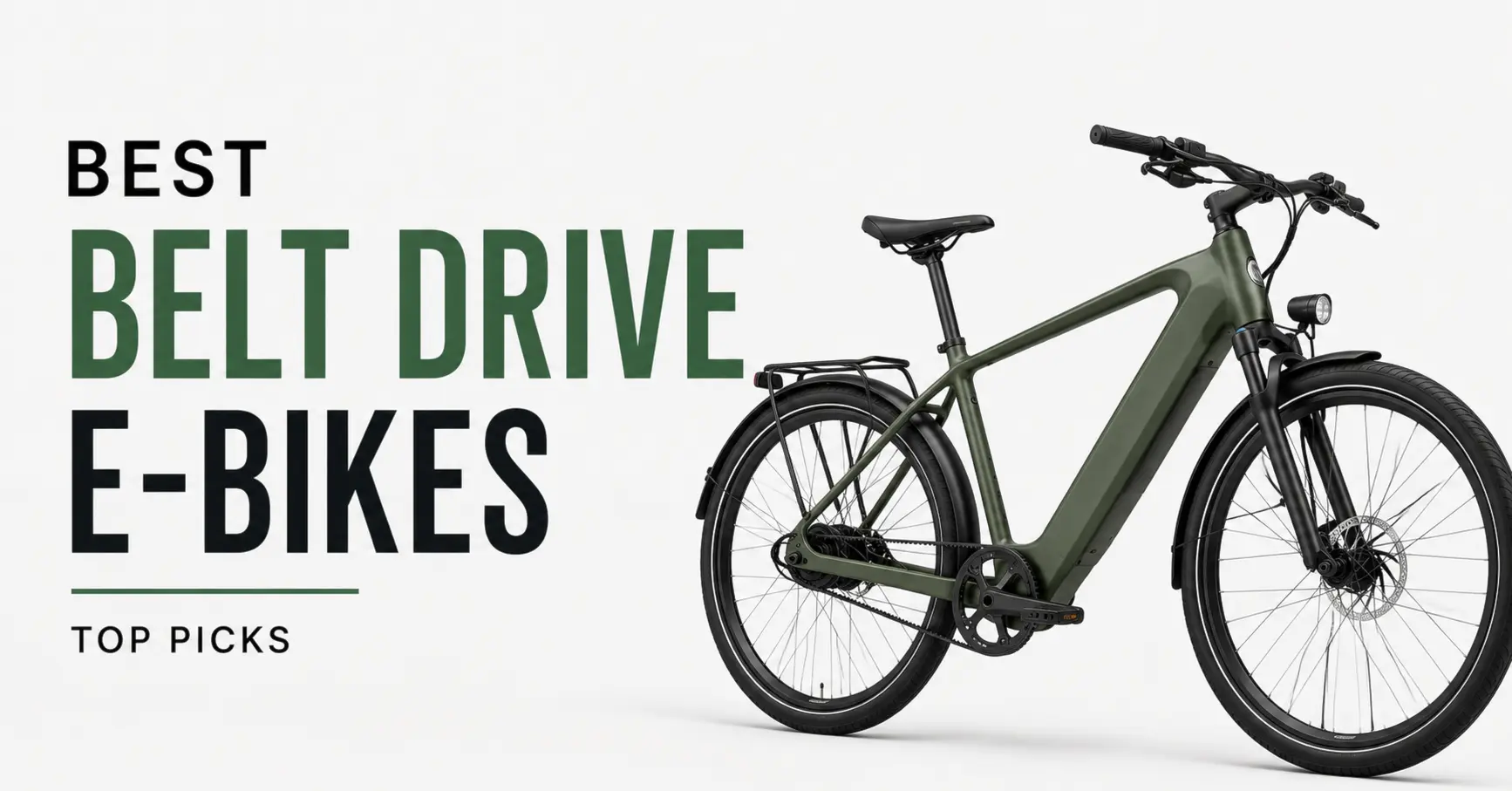Best Belt Drive E-Bikes: Top Low-Maintenance Electric Bikes for 2026