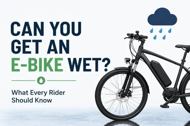 can you get an ebike wet
