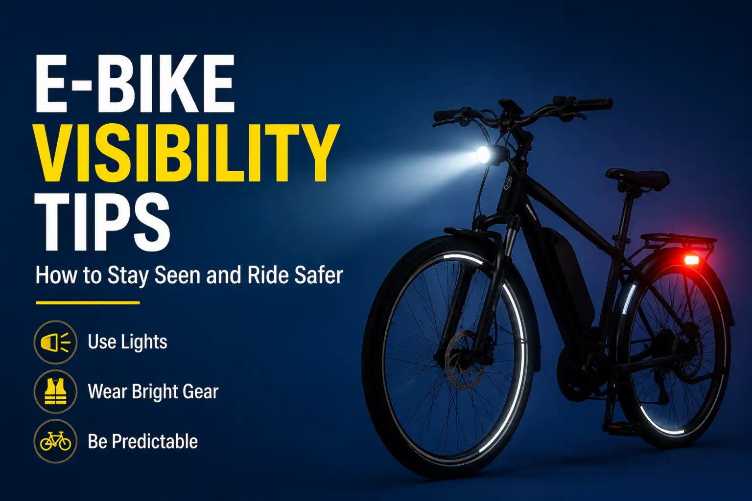 ebike visibility tips
