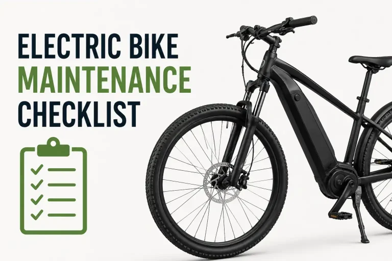 electric bike maintenance checklist