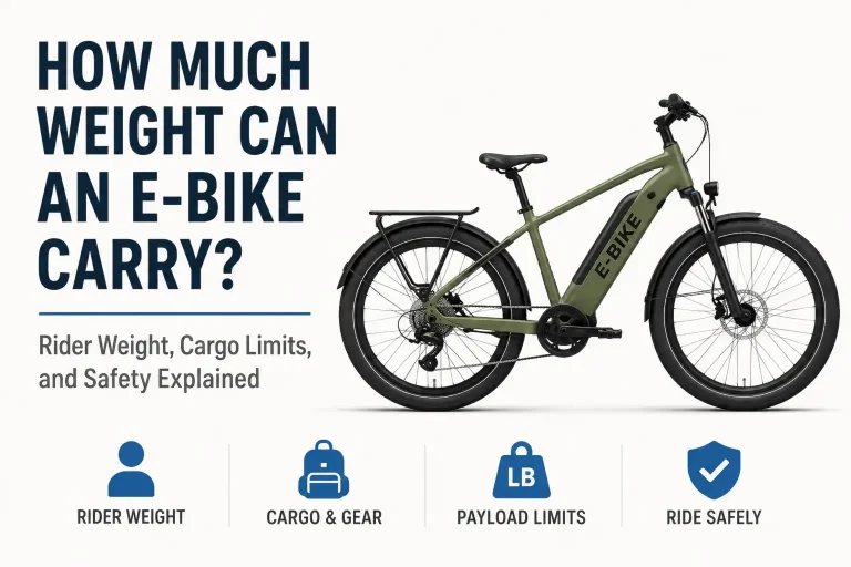 how much weight can an ebike carry