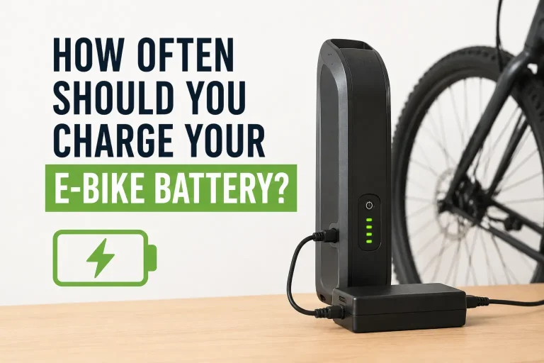 how often should you charge your ebike battery