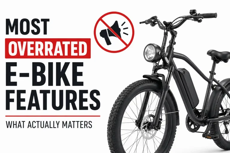 most overrated ebike features