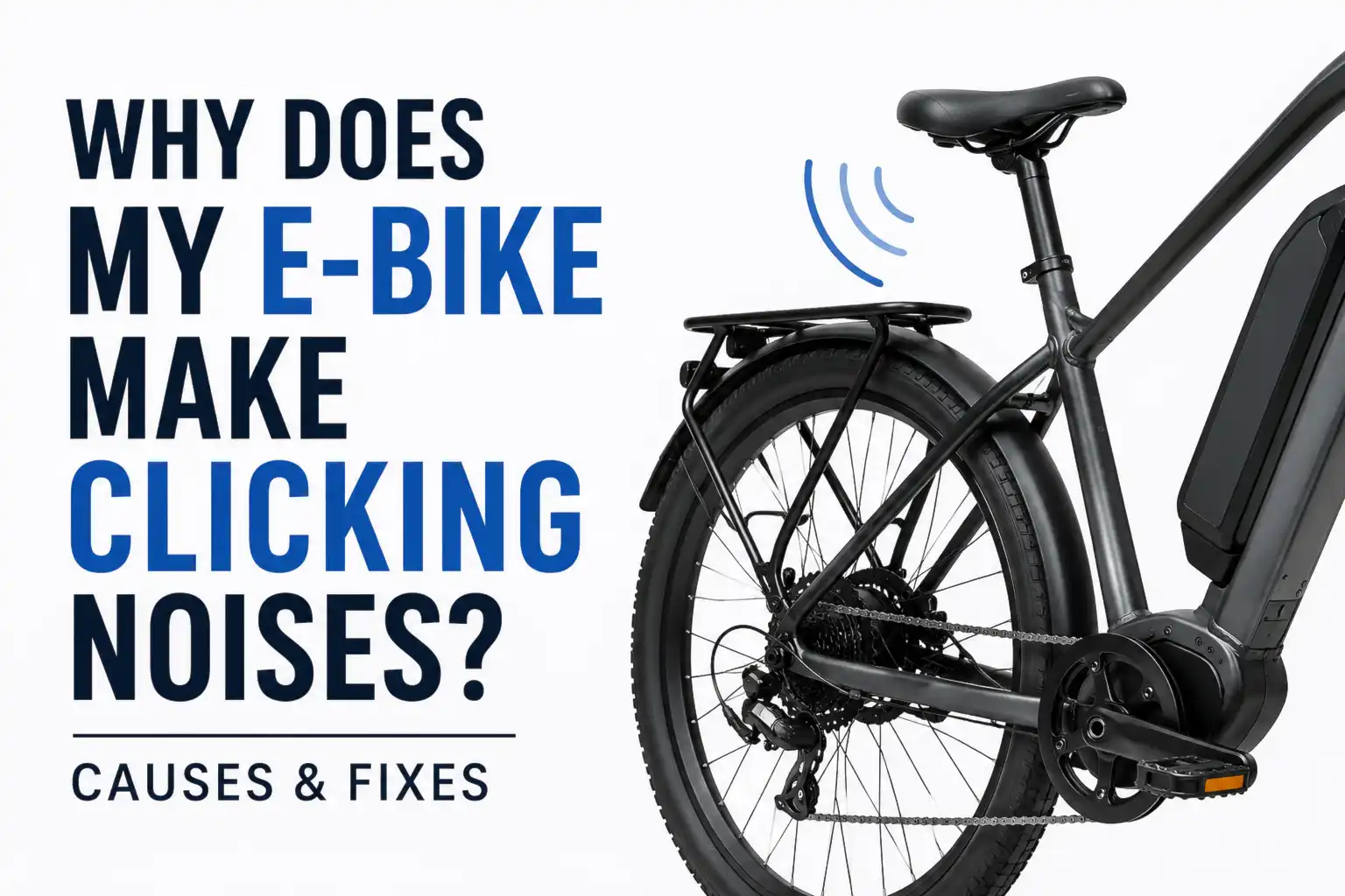 why does my ebike make clicking noises