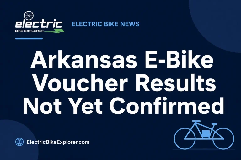 arkansas ebike voucher