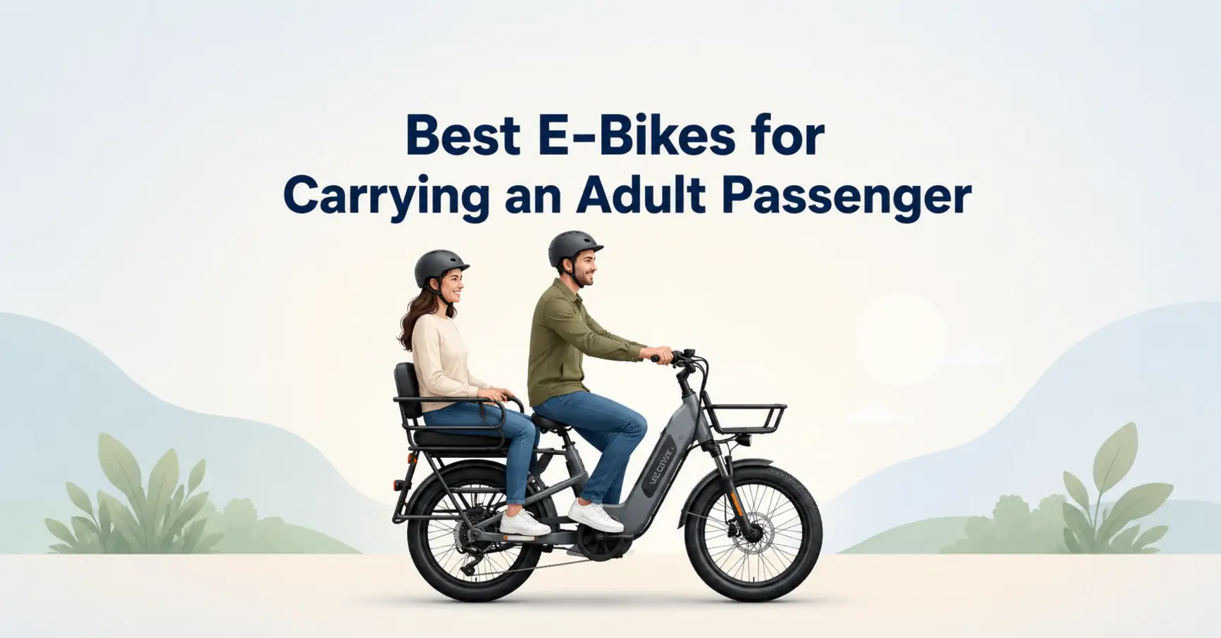 best ebikes for carrying adult passenger