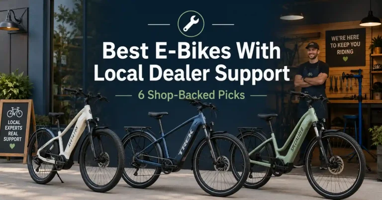 best ebikes with dealer support
