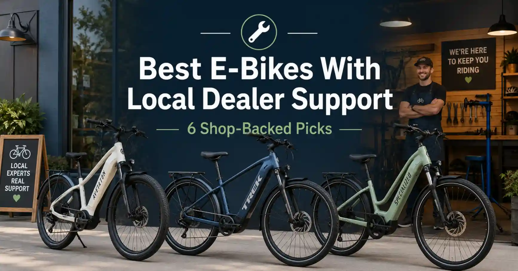 best ebikes with dealer support