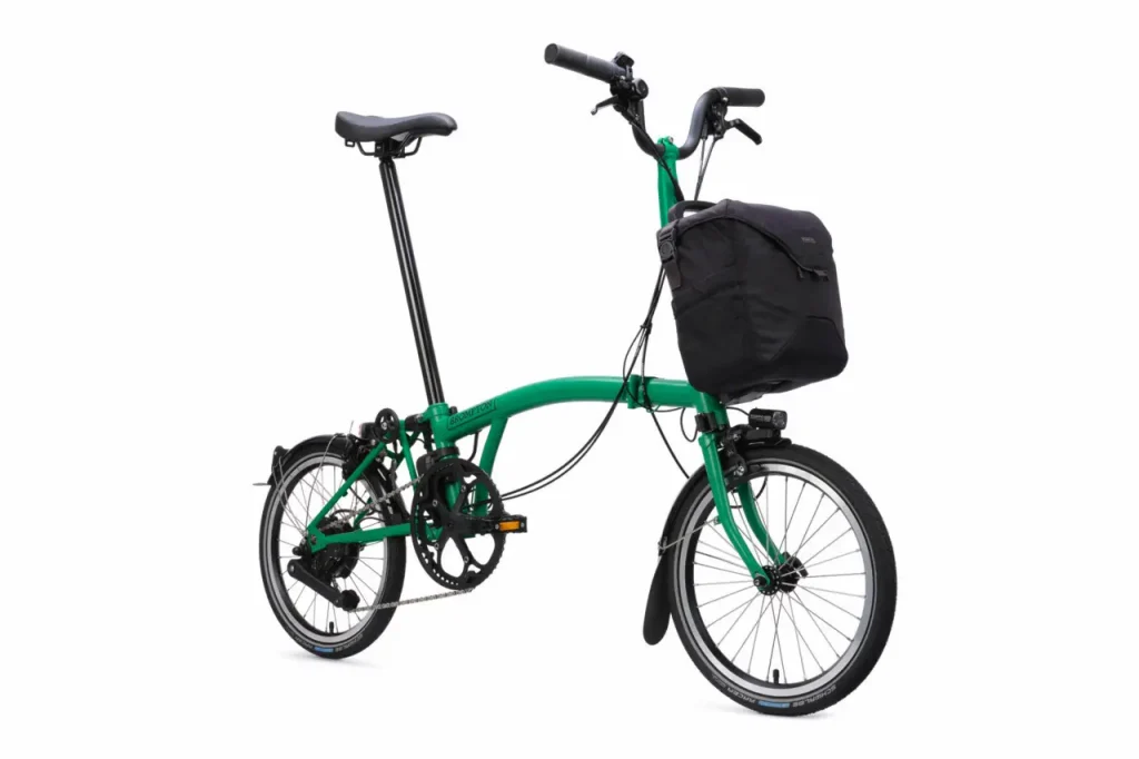 brompton electric c line folding ebike