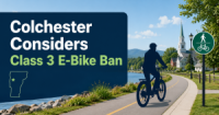 colchester vt considers class 3 ebike ban