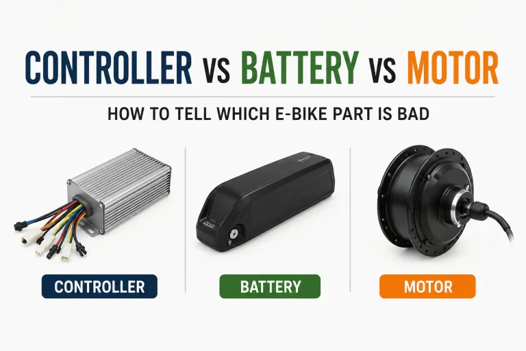 controller vs battery vs motor