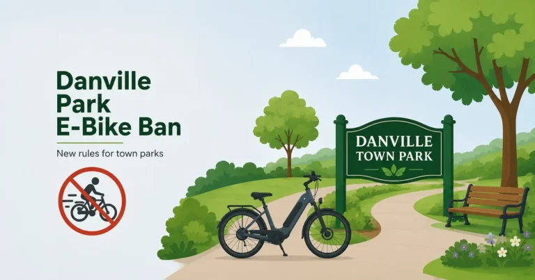 danville park ebike ban