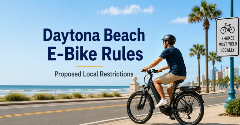 daytona beach ebike rules