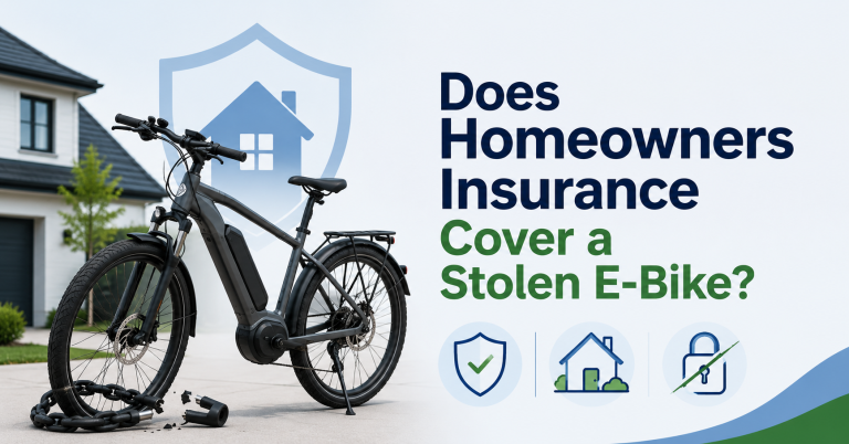 does homeowners insurance cover a stolen ebike