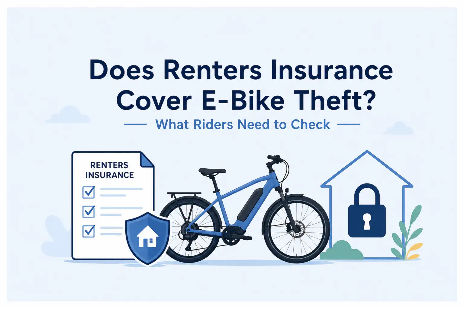 does renters insurance cover ebike theft