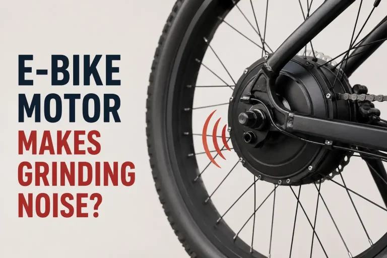 e-bike motor making grinding noise