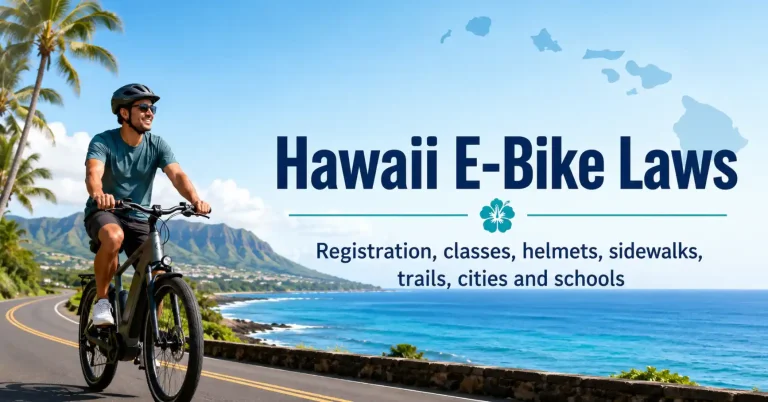hawaii ebike laws