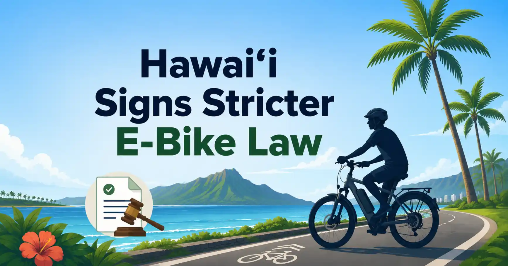 hawaii signs stricter ebike law
