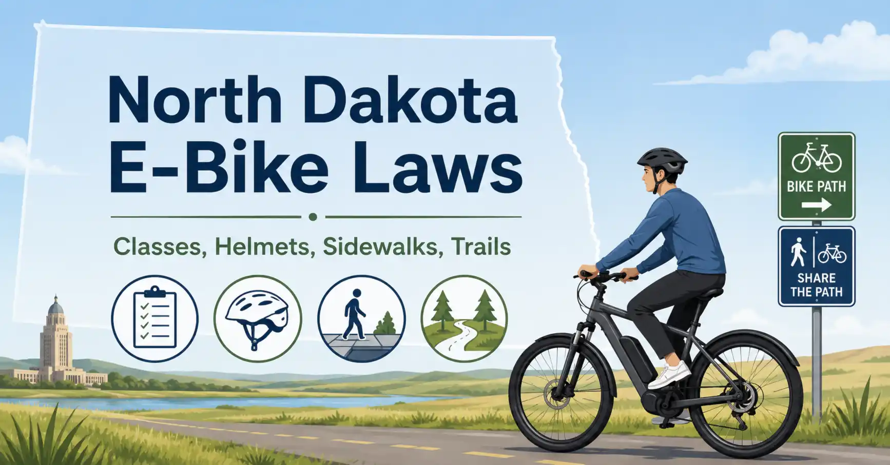north dakota ebike laws