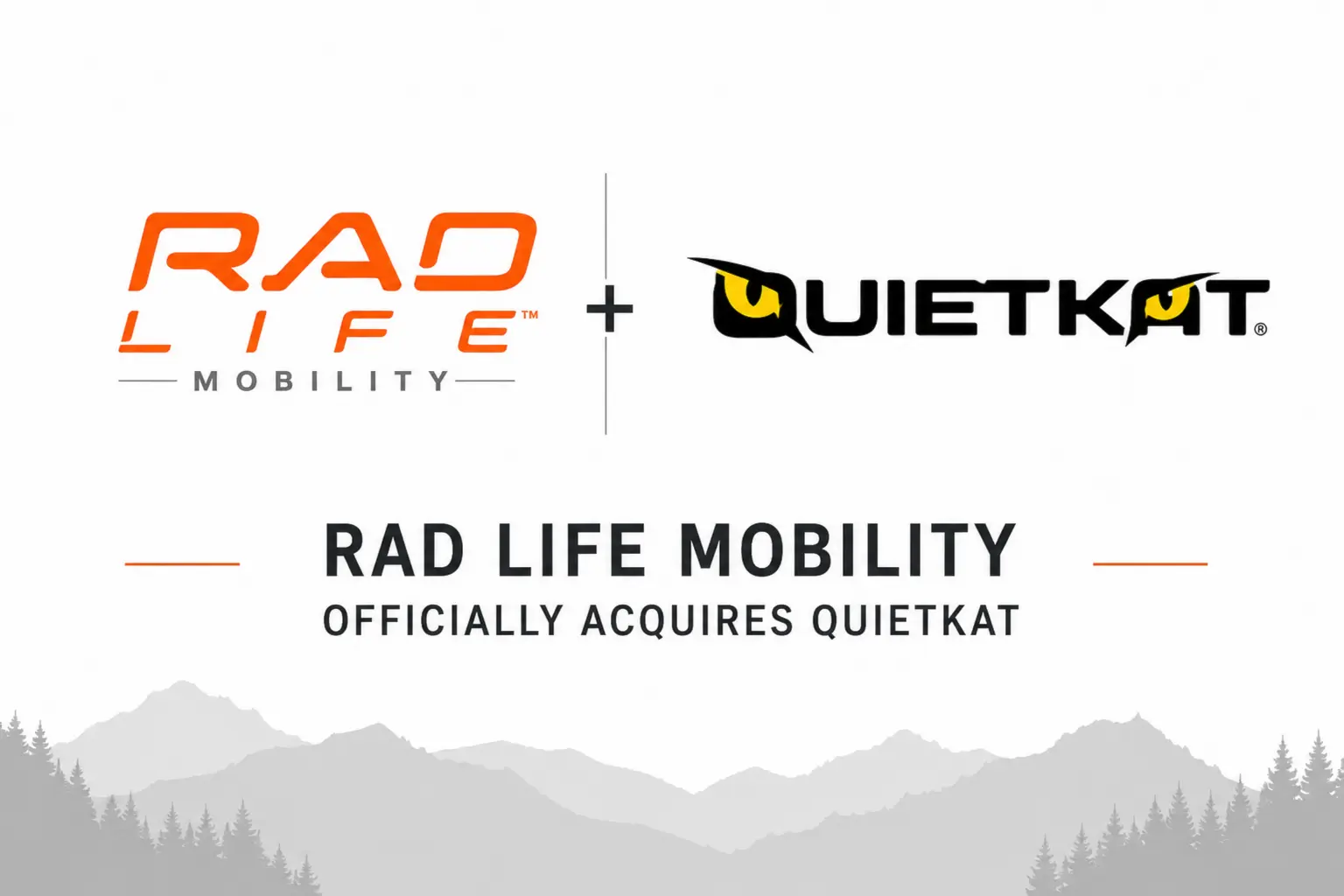rad life mobility acquires quietkat