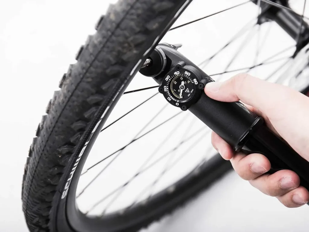 topeak mountain da g tire air pump