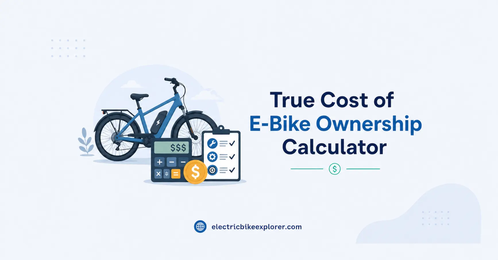 true cost of ebike ownership calculator