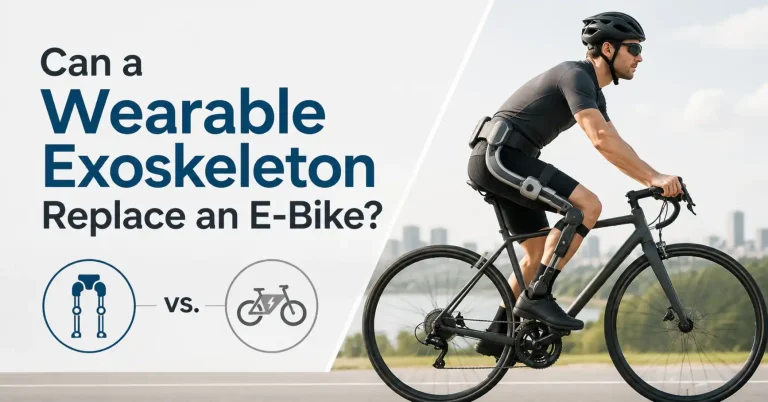 wearable exoskeleton with ebike