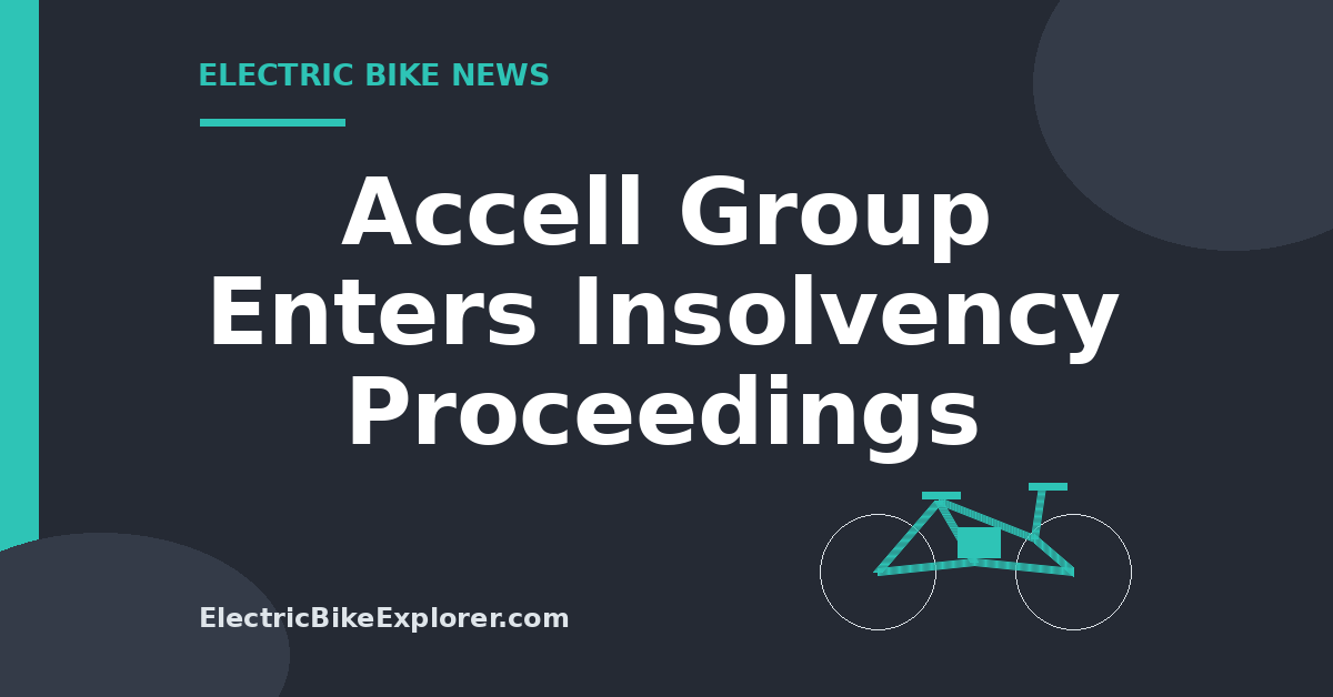 Accell Group insolvency proceedings affecting Raleigh, Haibike, Ghost, Lapierre and other bicycle brands