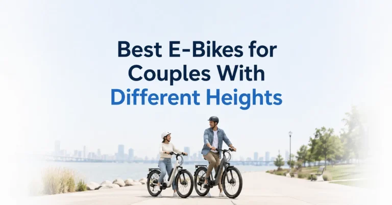 best ebikes for couples with different heights