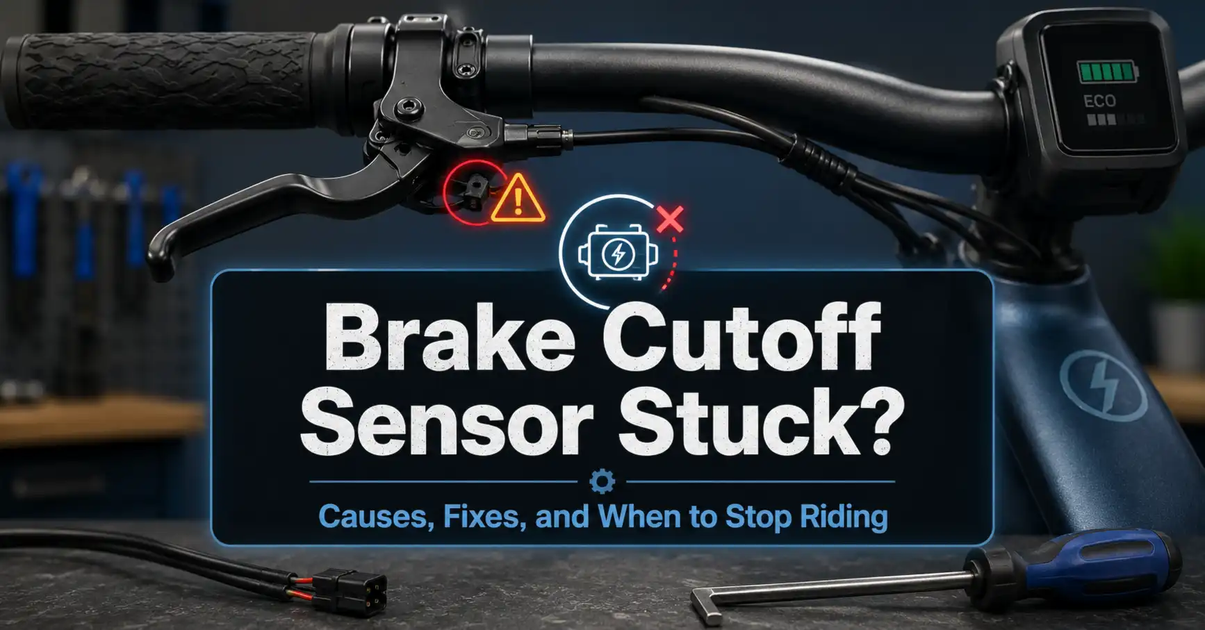 brake cutoff sensor stuck