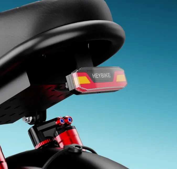 heybike titan integrated lights