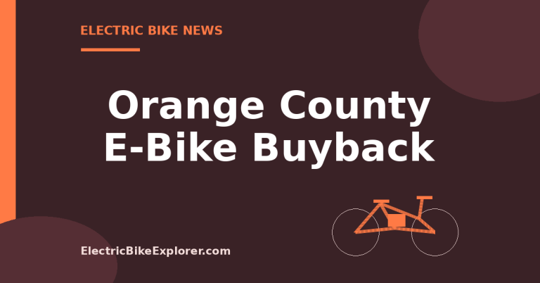 Orange County e-bike and e-moto buyback scheduled at Angel Stadium