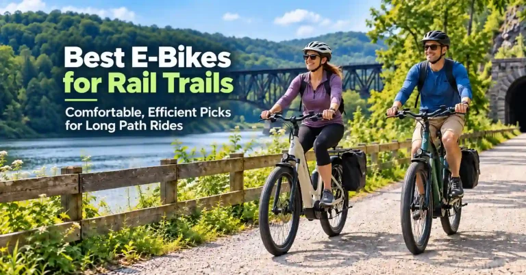 Best E-Bikes for Rail Trails: Comfortable, Efficient Picks for Long Path Rides