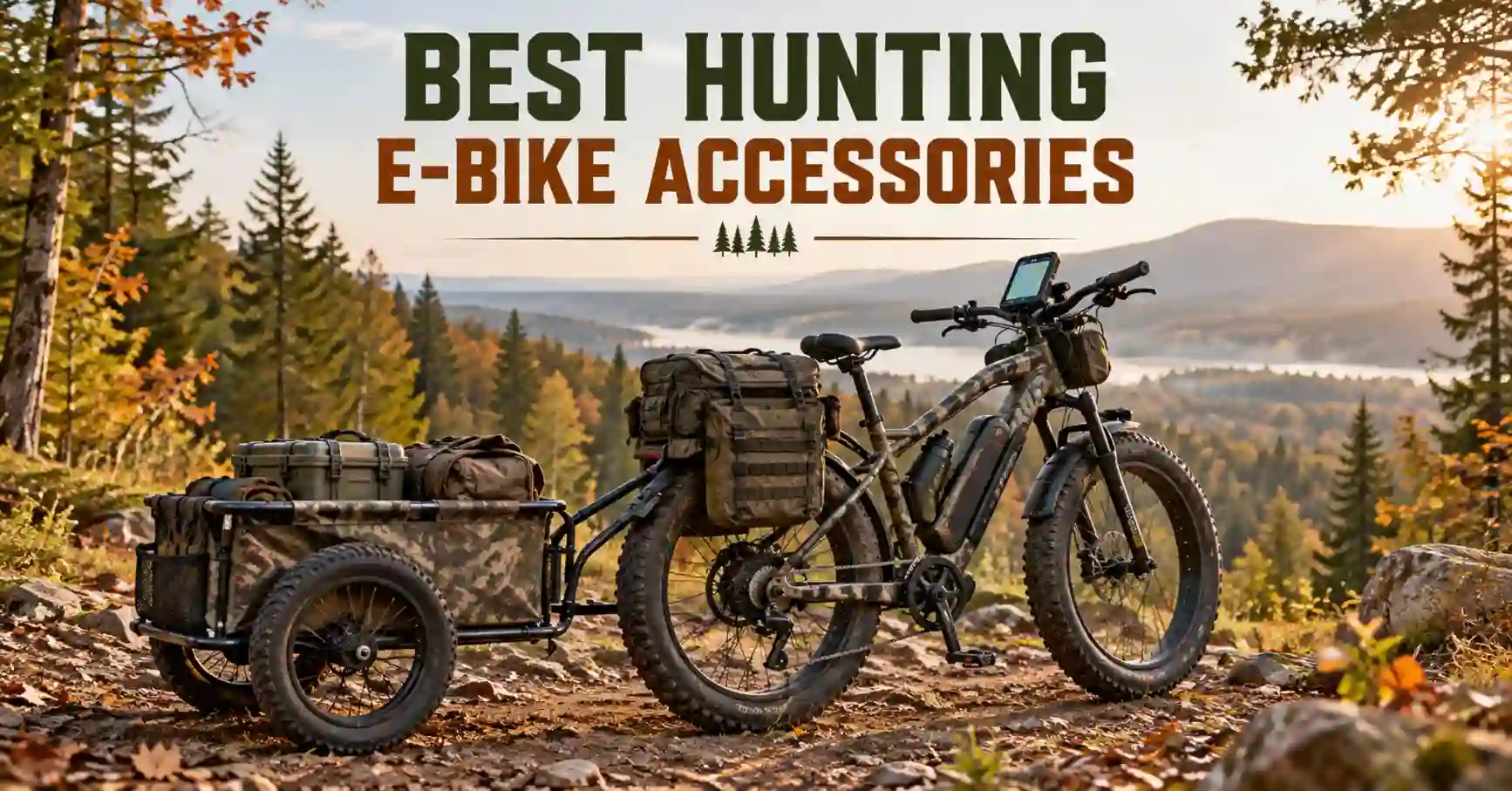 best hunting ebike accessories