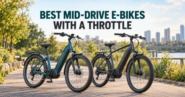 best mid drive ebikes with throttle