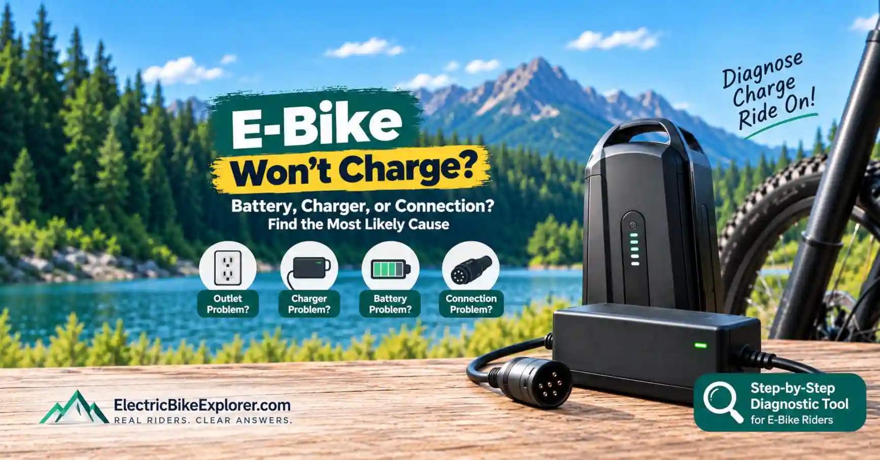 ebike won't charge