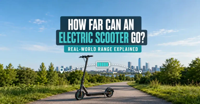 how far can an electric scooter go