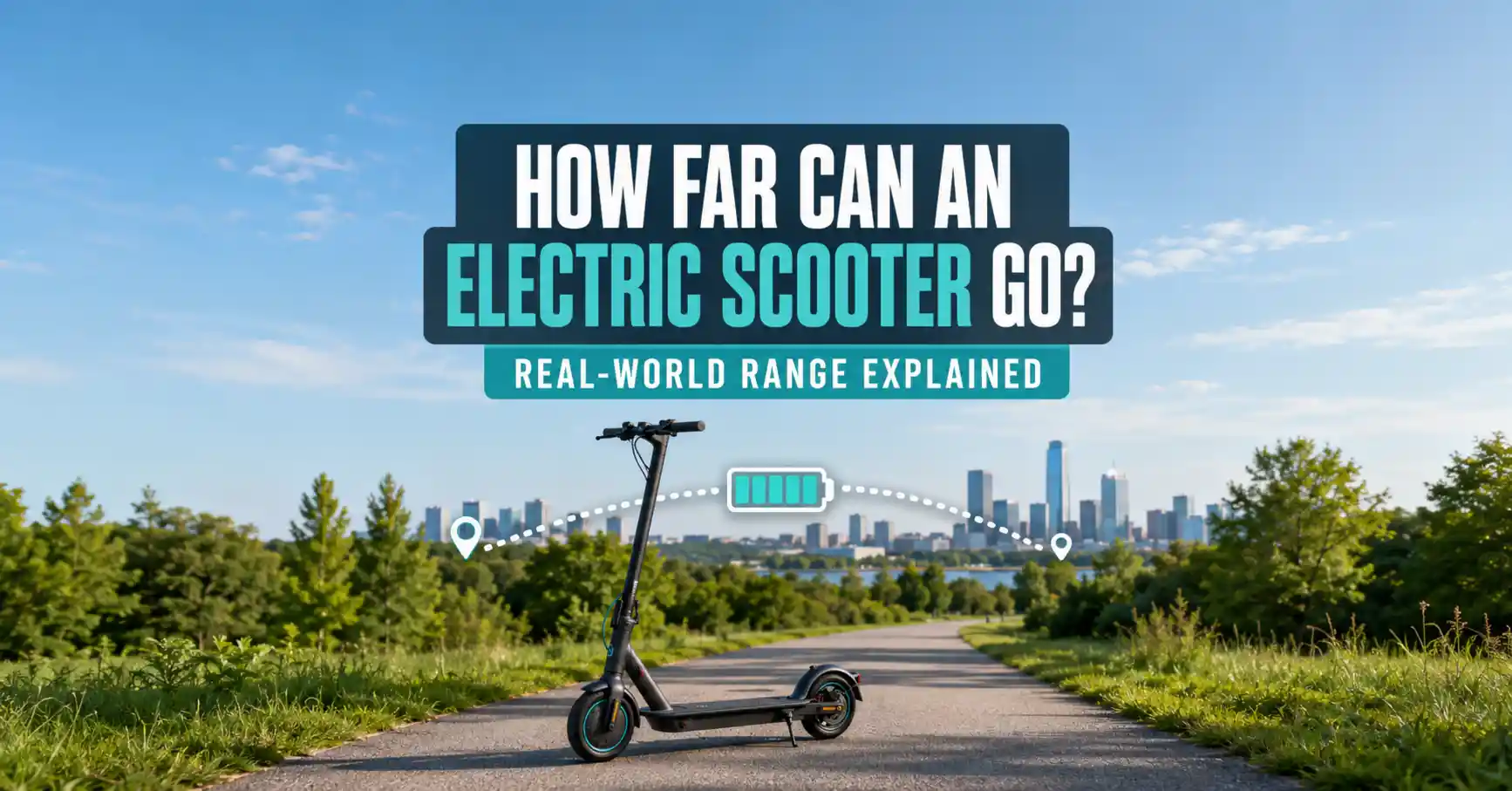 how far can an electric scooter go