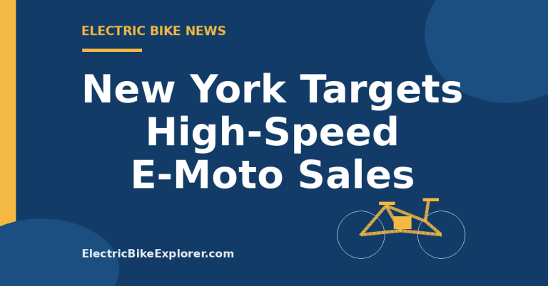 New York S.10700 proposal regulating high-speed e-moto sales and marketing