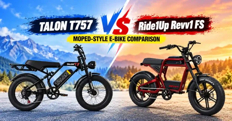 talon t757 vs ride1up revv fs