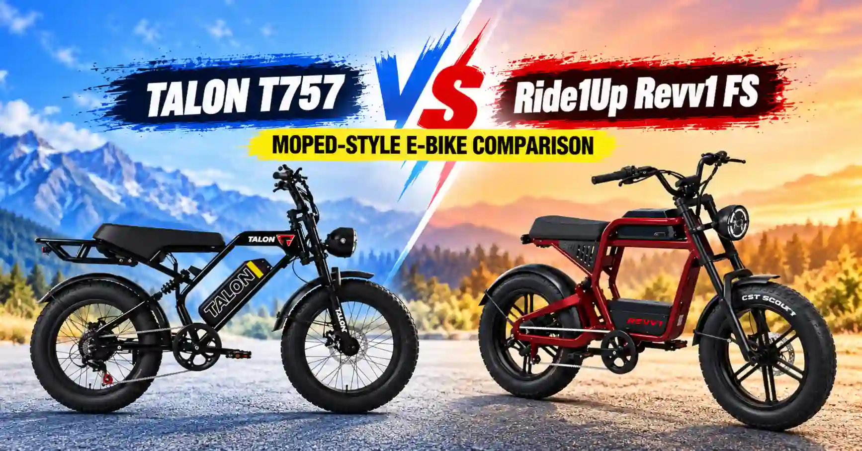 talon t757 vs ride1up revv fs