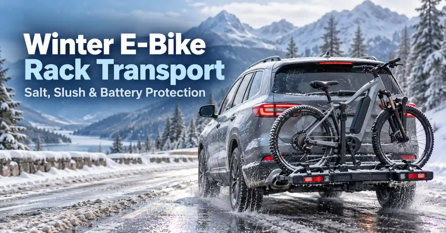 winter ebike rack transport