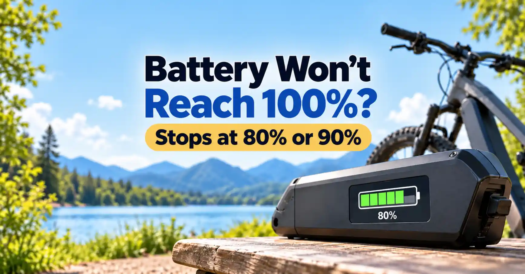 battery won't reach 100 percent